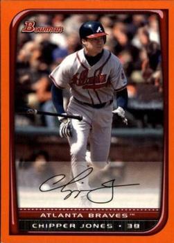 2008 Bowman - Orange #172 Chipper Jones Front