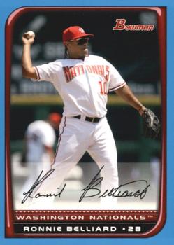 2008 Bowman - Blue #128 Ronnie Belliard Front