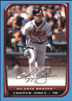 2008 Bowman - Blue #172 Chipper Jones Front