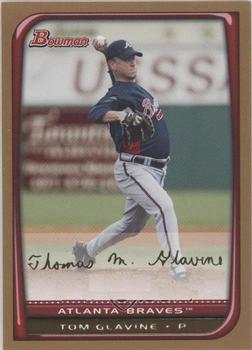 2008 Bowman - Gold #41 Tom Glavine Front