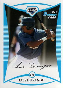 2008 Bowman - Prospects #BP52 Luis Durango Front