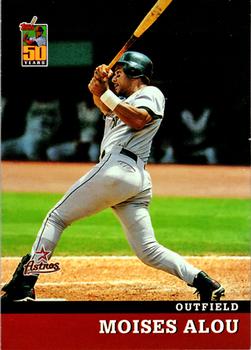 2001 Topps Post Cereal #16 Moises Alou Front