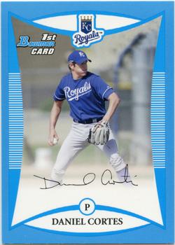 2008 Bowman - Prospects Blue #BP82 Daniel Cortes Front