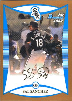 2008 Bowman - Prospects Gold #BP83 Sal Sanchez Front