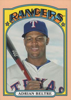 2013 Topps Archives - Orange Day Glow #21 Adrian Beltre Front