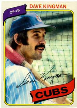 1980 Topps #240 Dave Kingman Front