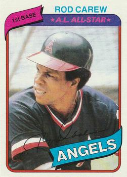 1980 Topps #700 Rod Carew Front