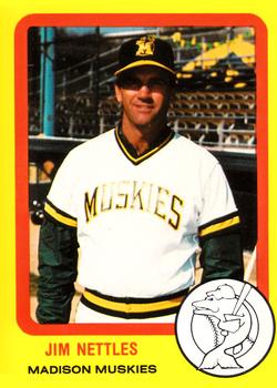 1988 Madison Muskies  #16 Jim Nettles Front