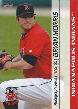2013 Choice Indianapolis Indians #18 Bryan Morris Front