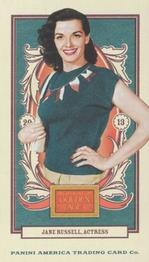 2013 Panini Golden Age - Mini American Caramel Blue Back #54 Jane Russell Front