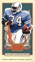 2013 Panini Golden Age - Mini American Caramel Blue Back #115 Earl Campbell Front