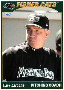 2005 Choice New Hampshire Fisher Cats #18 Dave LaRoche Front