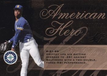 2008 SPx - Ken Griffey Jr. American Hero #KG3 Ken Griffey Jr. Front