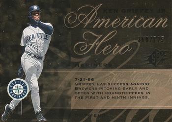 2008 SPx - Ken Griffey Jr. American Hero #KG45 Ken Griffey Jr. Front