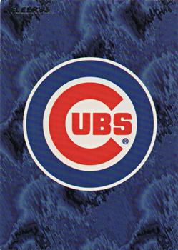 1996 Fleer Chicago Cubs #19 Cubs Logo Card Front