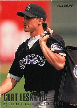 1996 Fleer Colorado Rockies #7 Curt Leskanic Front