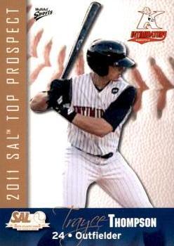 2011 MultiAd South Atlantic League Top Prospects #27 Trayce Thompson Front