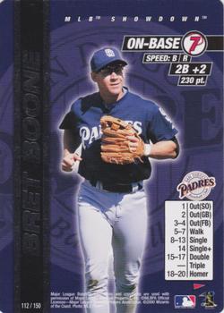 2000 MLB Showdown Pennant Run 1st Edition - Unlimited #112 Bret Boone Front