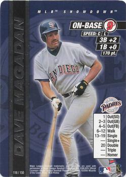 2000 MLB Showdown Pennant Run 1st Edition - Unlimited #116 Dave Magadan Front