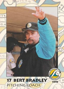 1995 West Michigan Whitecaps #NNO Bert Bradley Front