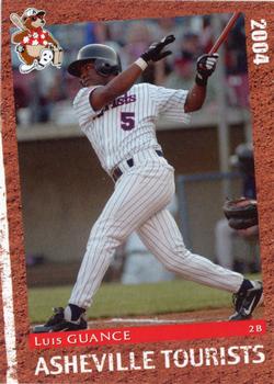 2004 Grandstand Asheville Tourists #NNO Luis Guance Front