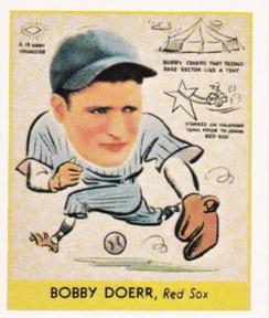1985 Galasso 1938 Goudey Heads Up (reprint) #282 Bobby Doerr Front
