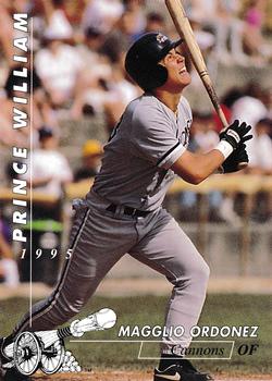 1995 Multi-Ad Prince William Cannons #4 Magglio Ordonez Front