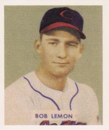 1988 1949 Bowman Reprint #238 Bob Lemon Front