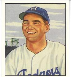 1986 Card Collectors 1950 Bowman (Reprint) #76 Rex Barney Front