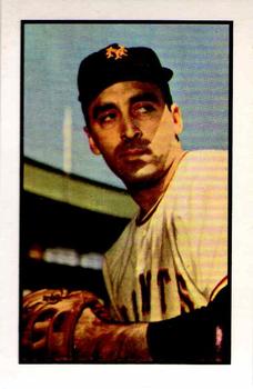 1983 Card Collectors 1953 Bowman Color Reprint #96 Sal Maglie Front