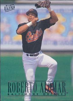 1996 Ultra #301 Roberto Alomar Front