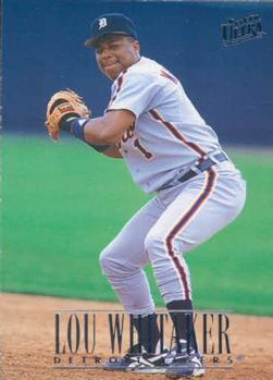 1996 Ultra #66 Lou Whitaker Front