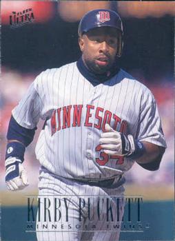 1996 Ultra #92 Kirby Puckett Front