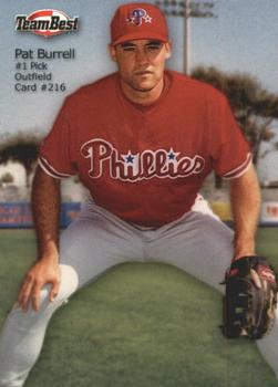 2000 Team Best Rookies #216 Pat Burrell Back