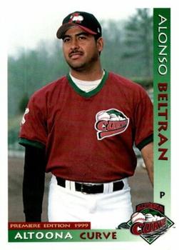 1999 Grandstand Altoona Curve #NNO Alonso Beltran Front