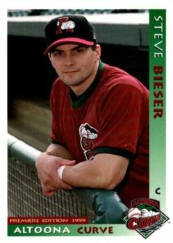 1999 Grandstand Altoona Curve #NNO Steve Bieser Front