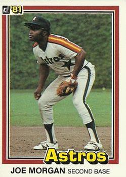 1981 Donruss #18 Joe Morgan Front