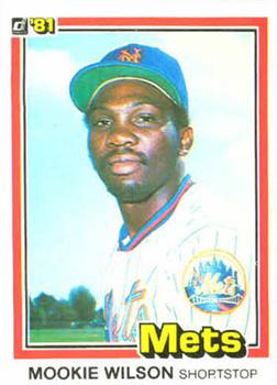 1981 Donruss #575 Mookie Wilson Front