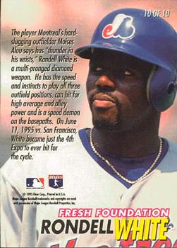 1996 Ultra - Fresh Foundations #10 Rondell White Back