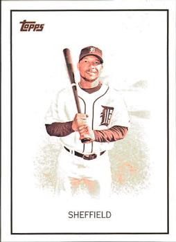 2008 Topps - Trading Card History #TCH40 Gary Sheffield Front
