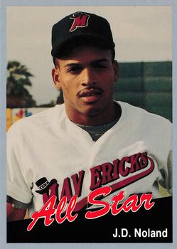 1991 Cal League All-Stars #18 J.D. Noland Front