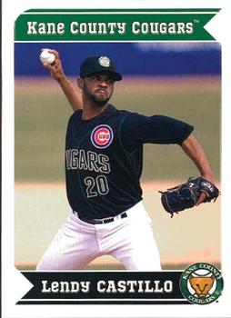 2013 Grandstand Kane County Cougars #10 Lendy Castillo Front