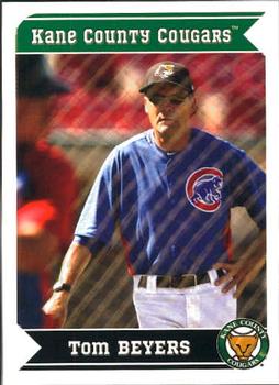 2013 Grandstand Kane County Cougars #7 Tom Beyers Front