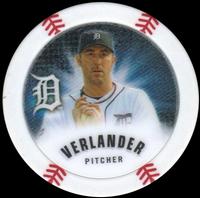 2013 Topps MLB Chipz #NNO Justin Verlander Front