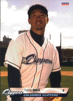 2009 Choice Columbus Clippers #26 Tomo Ohka Front
