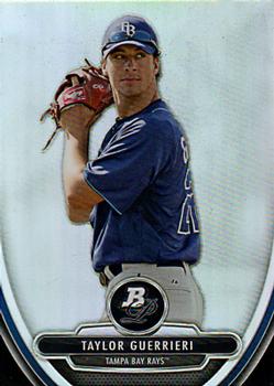 2013 Bowman Platinum - Chrome Prospects Refractors #BPCP18 Taylor Guerrieri Front