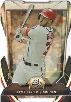 2013 Bowman Platinum - Cutting Edge Stars #CES-BH Bryce Harper Front