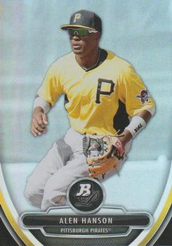 2013 Bowman Platinum - Prospects #BPP32 Alen Hanson Front