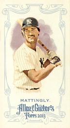 2013 Topps Allen & Ginter - Mini A & G Back #163 Don Mattingly Front