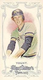 2013 Topps Allen & Ginter - Mini A & G Back Red #NNO Robin Yount Front